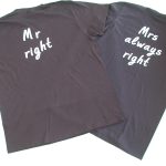 T-shirt, ζευγάρια, couples, στάμπα