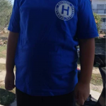 T-shirt με στάμπα μεταξοτυπίας