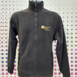 Ζακέτες fleece με ραφτό λογότυπο